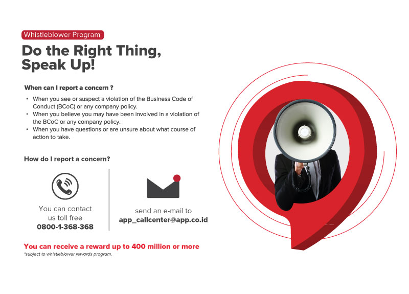 Do the right thing, speak up!