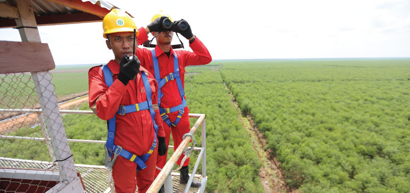 Peran APP Tangkal Karhutla di Riau