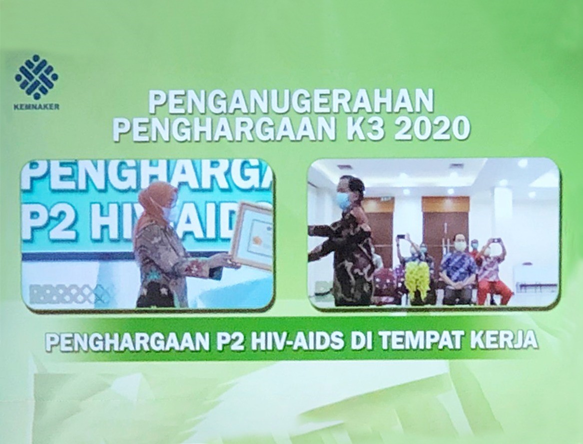 PT Indah Kiat Pulp & Paper Tangerang Mill Raih Penghargaan Platinum Kemenaker