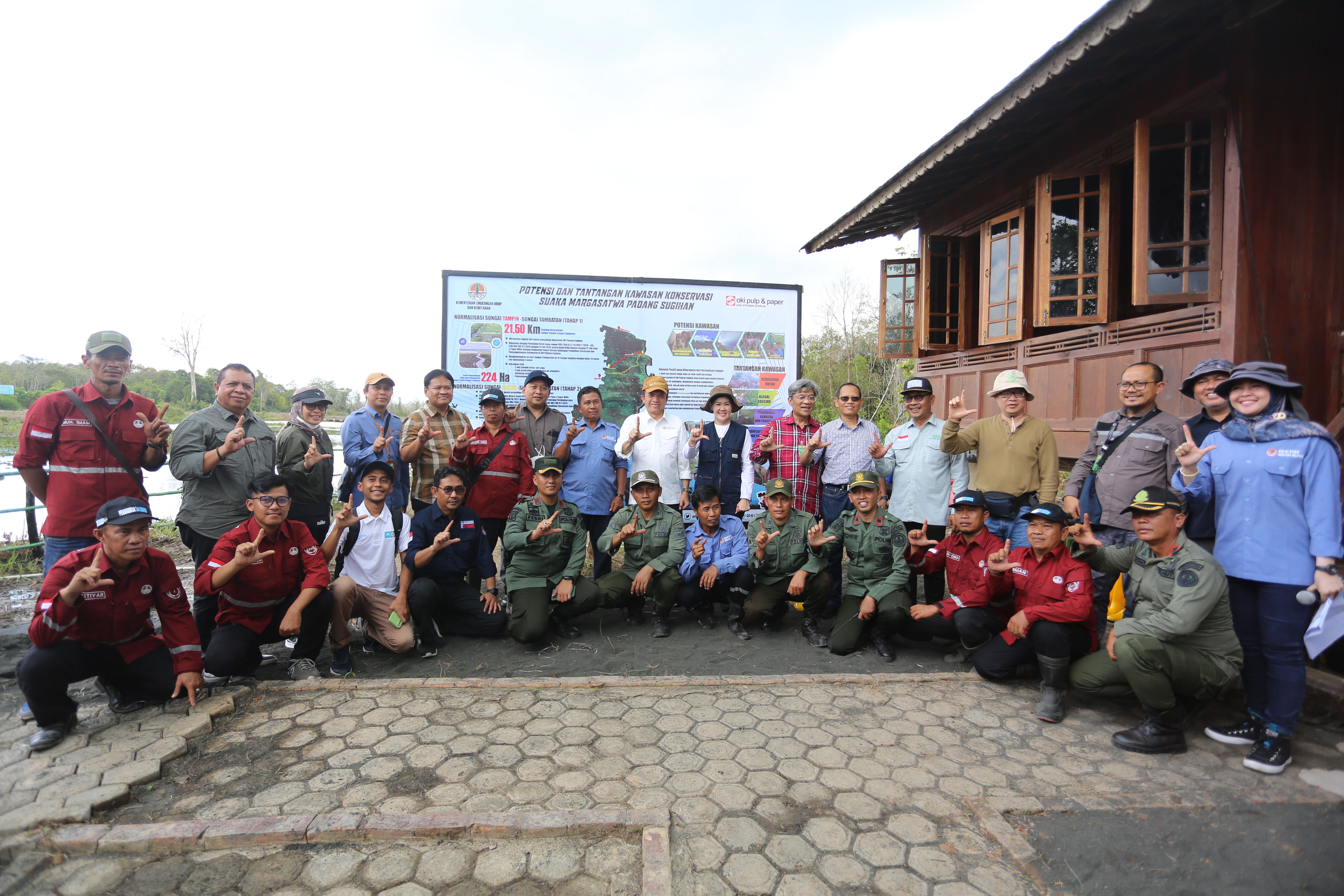 
		Dukungan Pemulihan Ekosistem untuk Mitigasi Konflik dan Kesiapsiagaan Penanggulangan Potensi Kebakaran di Suaka Margasatwa Padang Sugihan
		
	