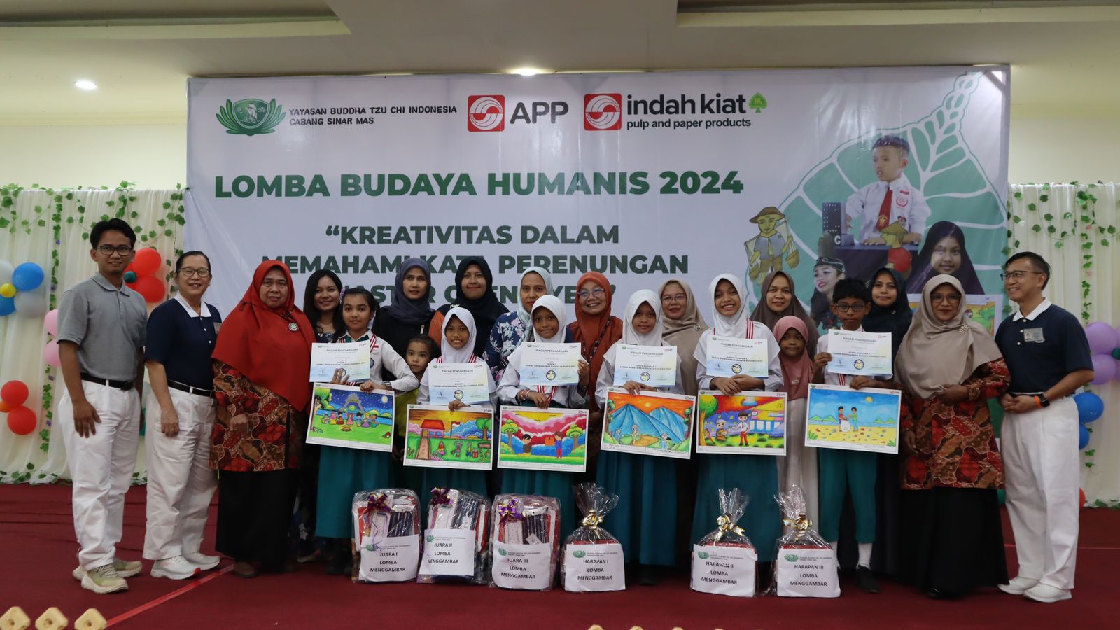 Tzu Chi Gelar Lomba Budaya Humanis di Perawang dan Jambi